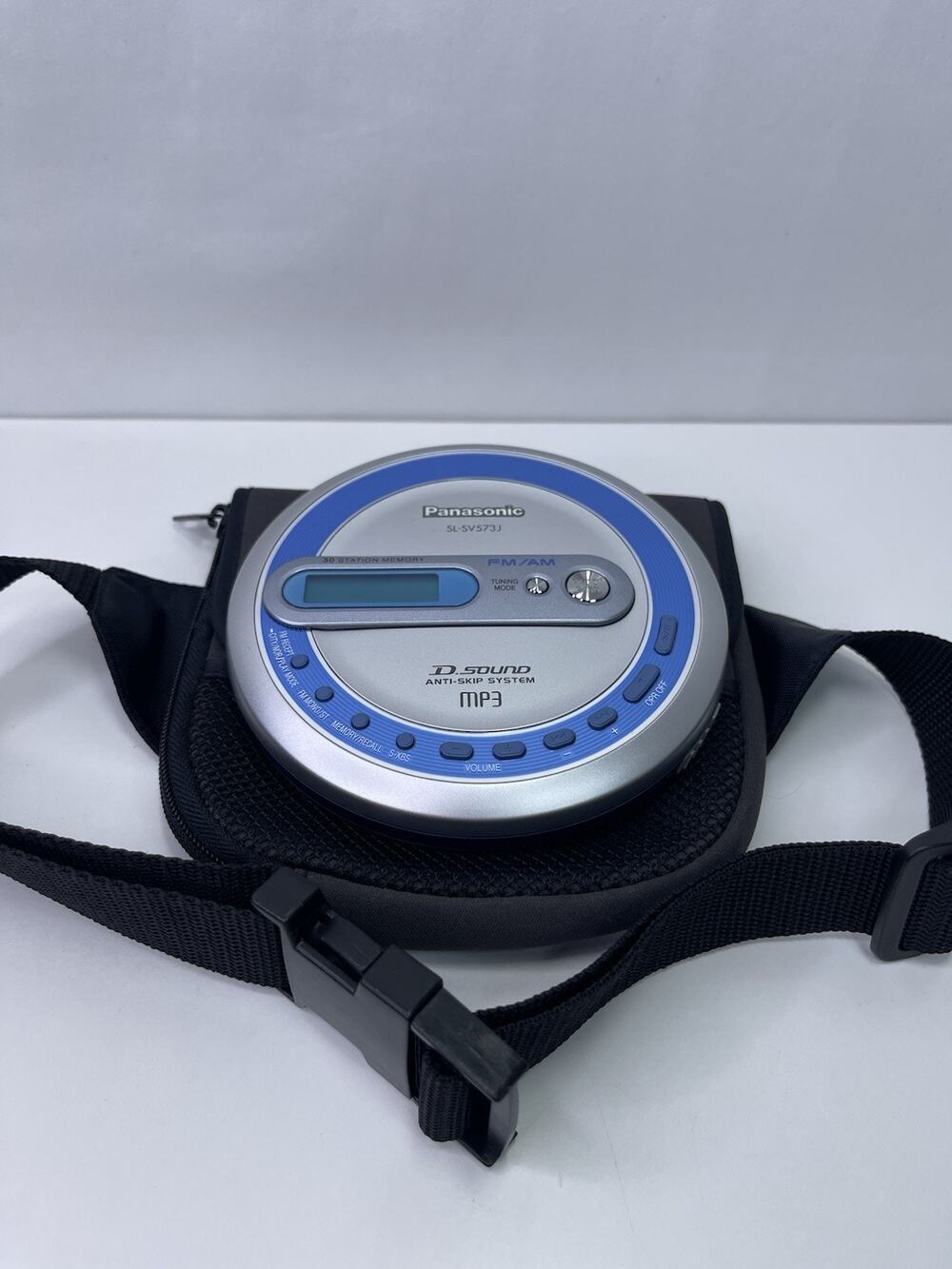 Panasonic Portable CD Player SL-SV573J Silver MP3 AM/FM Radio D.Sound EUC
